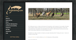 Desktop Screenshot of knptraining.com